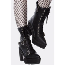 Women's Shoes KILLSTAR - Annihilation - Black -Fashionable street clothing sa005