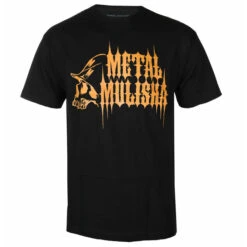 Men's T-shirt METAL MULISHA - RE-CHECK TEE - BLACK