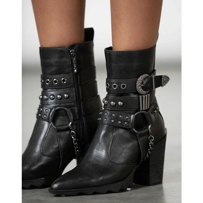 Women's Boots KILLSTAR - Onyx - Black 4 Women's Boots KILLSTAR - Onyx - Black - Image 2