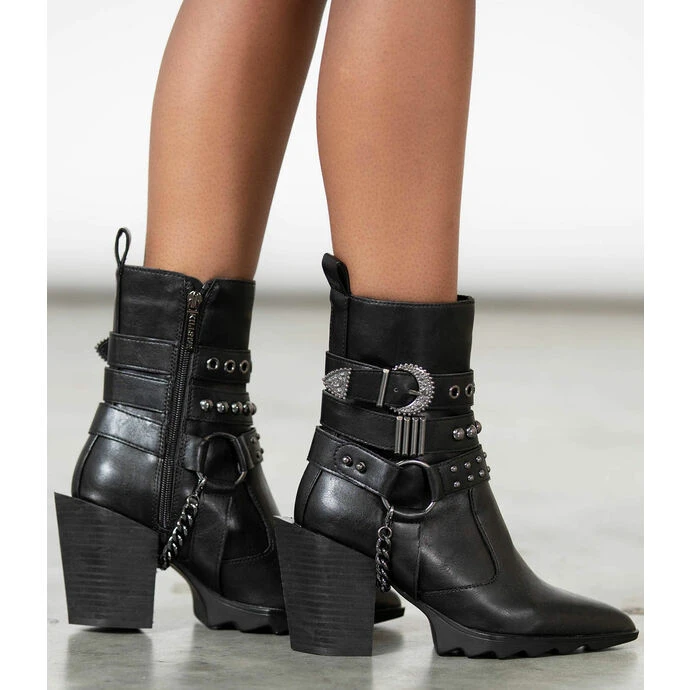 Women's Boots KILLSTAR - Onyx - Black 5 Women's Boots KILLSTAR - Onyx - Black - Image 3