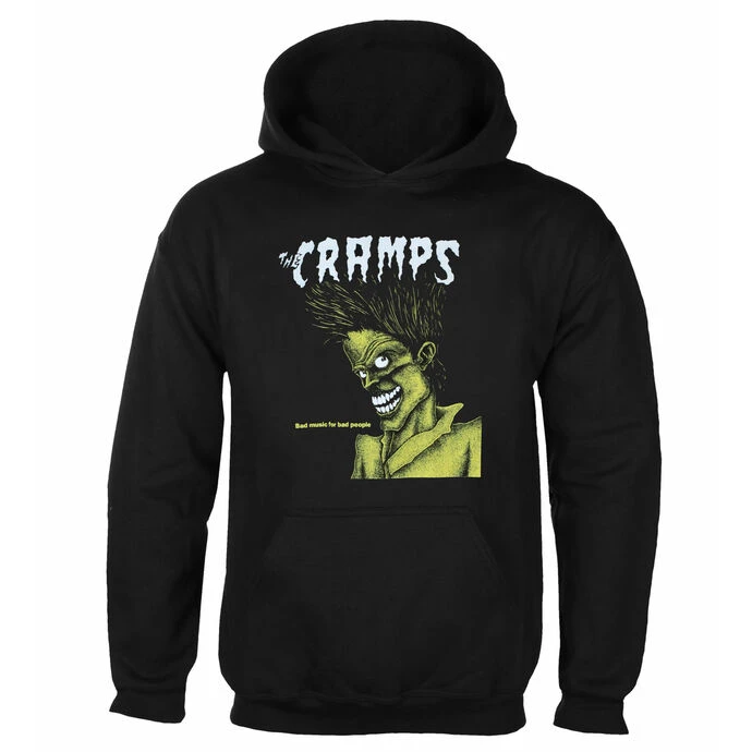 Men's Hoodie THE CRAMPS - BAD MUSIC FOR BAD PEOPLE - PLASTIC HEAD 3 Men's Hoodie THE CRAMPS - BAD MUSIC FOR BAD PEOPLE - PLASTIC HEAD