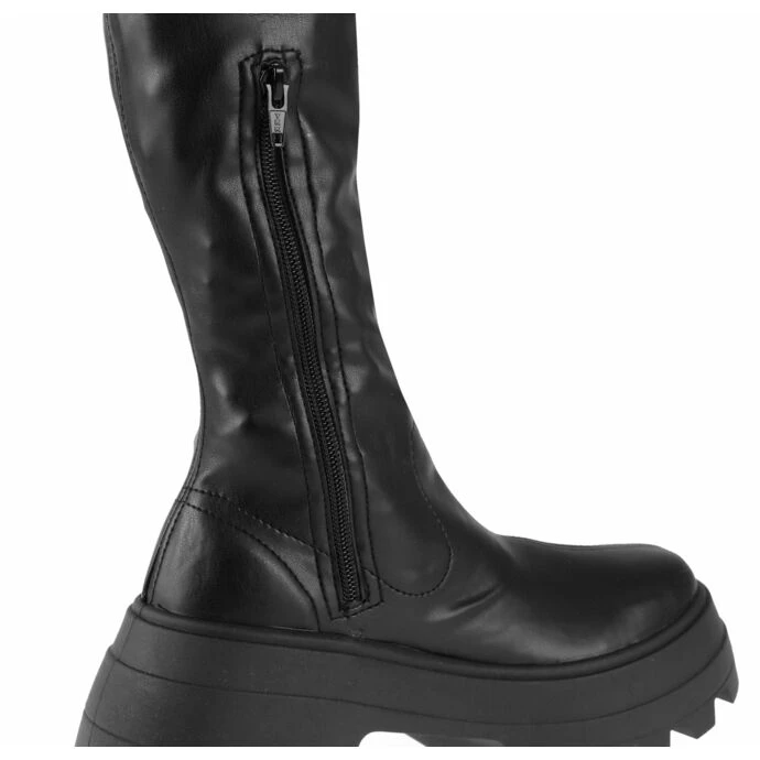 Women's Thigh High Boots ALTERCORE - Calla - Black 7 Women's Thigh High Boots ALTERCORE - Calla - Black - Image 5