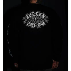 Men's Sweatshirt SULLEN - CHECKERED PAST -Fashionable street clothing scm3356 bk 06