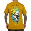 Men's T-shirt SULLEN - CARMELO - HARVEST GOLD -Fashionable street clothing scm3876 hvgd 4