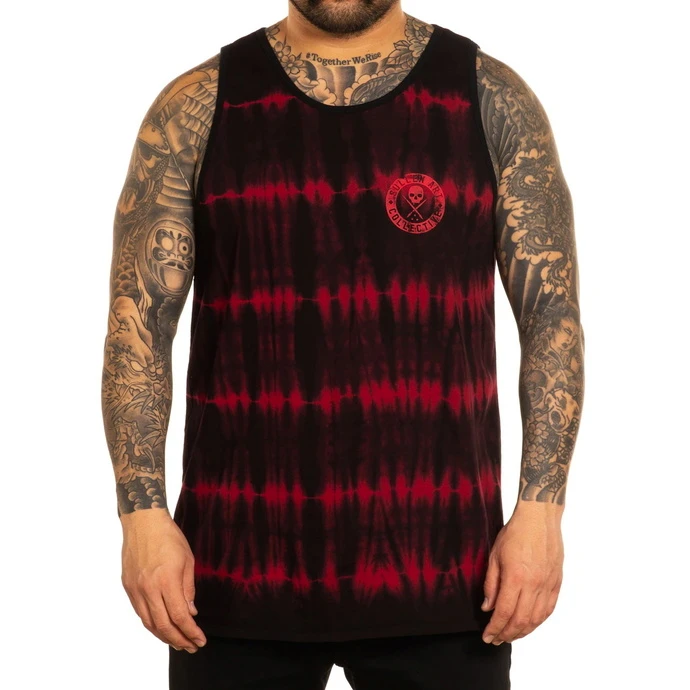 Men's Tank Top SULLEN - BOH QUAKE - BLACK / RED - EARTHQUAKE 4 Men's Tank Top SULLEN - BOH QUAKE - BLACK / RED - EARTHQUAKE - Image 2