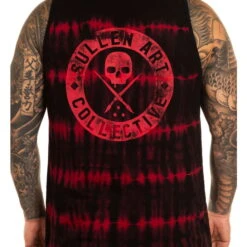 Men's Tank Top SULLEN - BOH QUAKE - BLACK / RED - EARTHQUAKE 7 Men's Tank Top SULLEN - BOH QUAKE - BLACK / RED - EARTHQUAKE -Fashionable street clothing scm4385 17xmddg