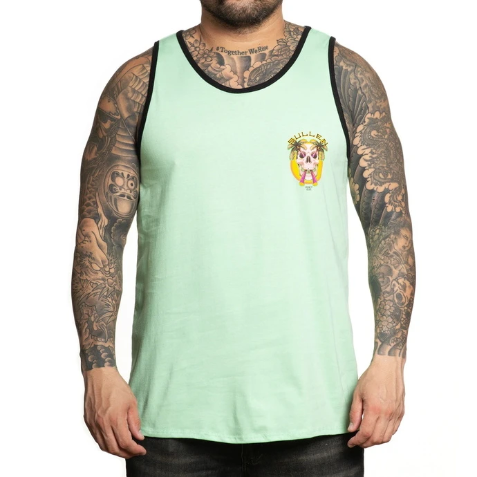 Men's Tank Top SULLEN - SUN BUM - NEPTUNE GREEN 4 Men's Tank Top SULLEN - SUN BUM - NEPTUNE GREEN - Image 2
