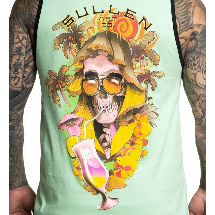 Men's Tank Top SULLEN - SUN BUM - NEPTUNE GREEN 5 Men's Tank Top SULLEN - SUN BUM - NEPTUNE GREEN - Image 3