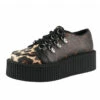 Women's Shoes KILLSTAR - Scratched Out -Fashionable street clothing scratched out creepers leo b000 17