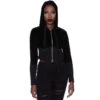 Women's Hoodie KILLSTAR - Shadow Shift -Fashionable street clothing shadow shift hood top b000