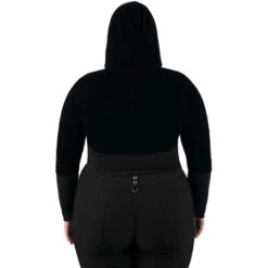 Women's Hoodie KILLSTAR - Shadow Shift 12 Women's Hoodie KILLSTAR - Shadow Shift -Fashionable street clothing shadow shift hood top b004