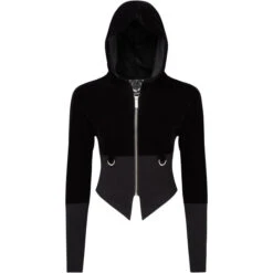 Women's Hoodie KILLSTAR - Shadow Shift 13 Women's Hoodie KILLSTAR - Shadow Shift -Fashionable street clothing shadow shift hood top b005