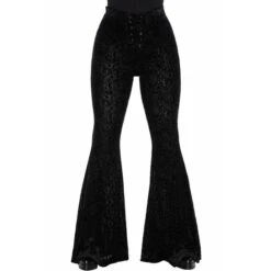 Women's Trousers KILLSTAR - She's Electric Velvet Flares