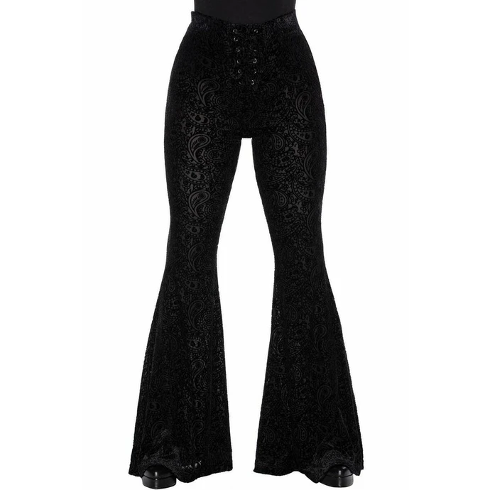 Women's Trousers KILLSTAR - She's Electric Velvet Flares 3 Women's Trousers KILLSTAR - She's Electric Velvet Flares