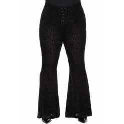 Women's Trousers KILLSTAR - She's Electric Velvet Flares 10 Women's Trousers KILLSTAR - She's Electric Velvet Flares -Fashionable street clothing she s electric velvet flares b x1603