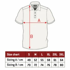Men's T-shirt HYRAW - POLOGRAVE -Fashionable street clothing sizing men polo