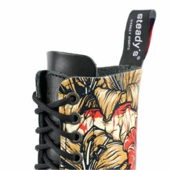 Boots STEADY´S - 10 Eyelet - Skull 13 Boots STEADY´S - 10 Eyelet - Skull -Fashionable street clothing skull 06