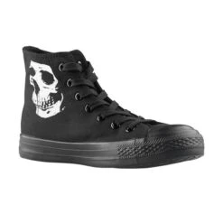 High Sneakers Unisex Skull 2 - AMENOMEN 10 High Sneakers Unisex Skull 2 - AMENOMEN -Fashionable street clothing skull 10