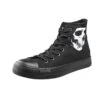High Sneakers Unisex Skull 2 - AMENOMEN -Fashionable street clothing skull 8