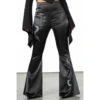 Women's Trousers KILLSTAR - Slithers Flares - Black 1 Women's Trousers KILLSTAR - Slithers Flares - Black -Fashionable street clothing slithers flares 000