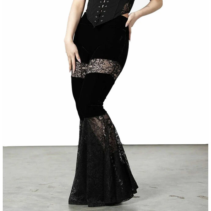 Women's Trousers KILLSTAR - Solstice Bell - Black 3 Women's Trousers KILLSTAR - Solstice Bell - Black