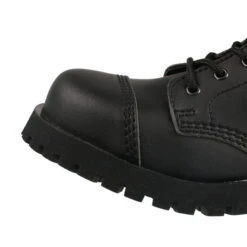 Leather Boots - NEVERMIND -Fashionable street clothing steel 015