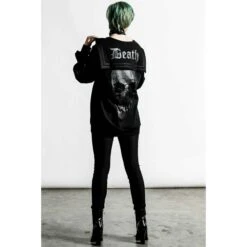 Women's Sweatshirt KILLSTAR - Symbol Of Light Zipper - Black -Fashionable street clothing symbol of light zip through top d x1602