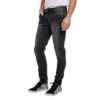 Men's Pants URBAN CLASSICS - Slim Fit Zip Jeans - Real Black Washed -Fashionable street clothing tb3798 m1 02296 1