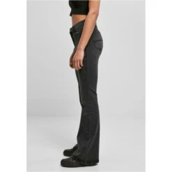 Women's Trousers URBAN CLASSICS - Flared - TB4549 -Fashionable street clothing tb4549 mw1 d0711