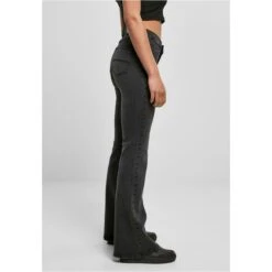 Women's Trousers URBAN CLASSICS - Flared - TB4549 -Fashionable street clothing tb4549 mw1 d0712