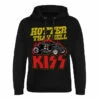 Men's Sweatshirt KISS - Hotter Than Hell - Black - HYBRIS -Fashionable street clothing tcd00pv1