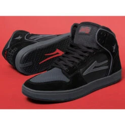 Shoes Lakai X Black Sabbath - Telford SMU - Black Grey Suede 12 Shoes Lakai X Black Sabbath - Telford SMU - Black Grey Suede -Fashionable street clothing telford smu black grey suede ms4200208b03 bkgrs 06