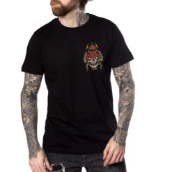 T-shirt Hardcore Men's - VOLTE FACE - HYRAW -Fashionable street clothing tsh volteface1