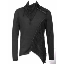 Men's Long-sleeved T-shirt DEVIL FASHION - Wolf Moon Punk -Fashionable street clothing tt157 11