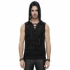 Men's Tank Top DEVIL FASHION - Stigmata Gothic Floral 1 Men's Tank Top DEVIL FASHION - Stigmata Gothic Floral -Fashionable street clothing tt200 7