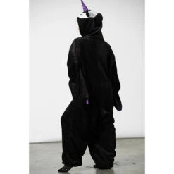 Overall Unisex KILLSTAR - Unicorn Onesie - Black -Fashionable street clothing unicorn onesie womans b003