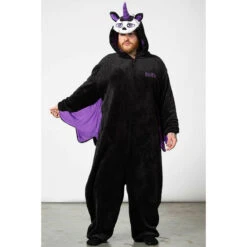 Overall Unisex KILLSTAR - Unicorn Onesie - Black -Fashionable street clothing unicorn onesie womans b005