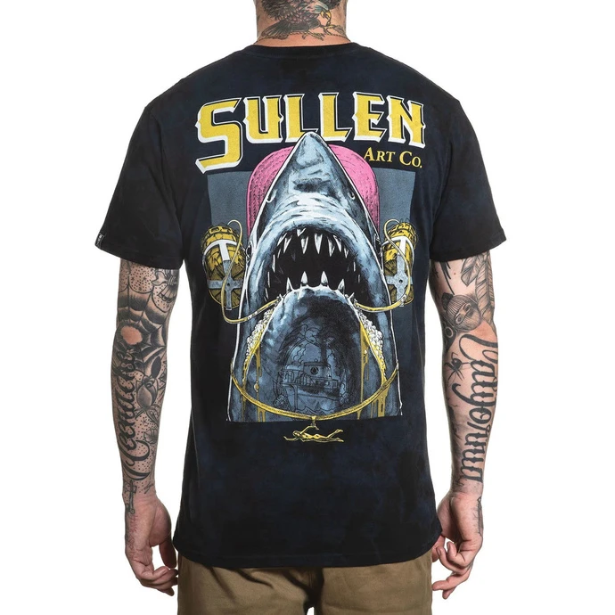 Men's T-shirt SULLEN - CHUGGIN - NAVY / BLACK CRYSTAL WASH 3 Men's T-shirt SULLEN - CHUGGIN - NAVY / BLACK CRYSTAL WASH