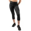 Women's Trousers (leggings) VENUM - Defender - Black / Black 2 Women's Trousers (leggings) VENUM - Defender - Black / Black -Fashionable street clothing venum 03824 114 leggings crops defender black black sd 03