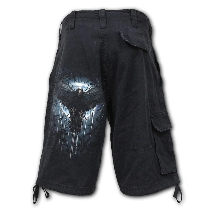 Men's Shorts SPIRAL - CROW MOON 4 Men's Shorts SPIRAL - CROW MOON - Image 2