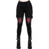 Women's Trousers (leggings) KILLSTAR - Bloodpact - Black -Fashionable street clothing w0p5l4qw