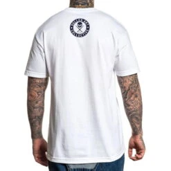 Men's T-shirt SULLEN - ALESTRA - WHITE -Fashionable street clothing w83c