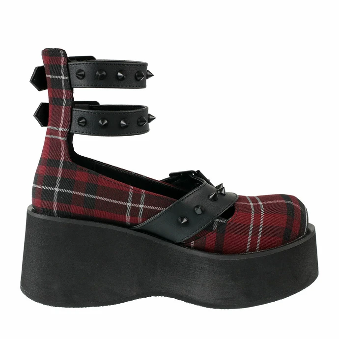 Women's Shoes KILLSTAR - Bloody Mary - BLOOD TARTAN 5 Women's Shoes KILLSTAR - Bloody Mary - BLOOD TARTAN - Image 3