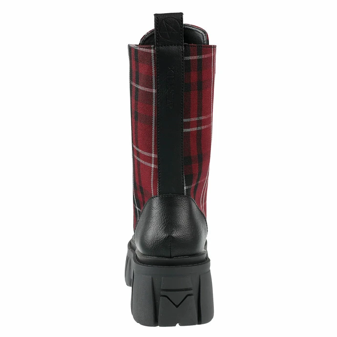 Shoes KILLSTAR - Kick The Bucket Boots - BLOOD TARTAN 8 Shoes KILLSTAR - Kick The Bucket Boots - BLOOD TARTAN - Image 6