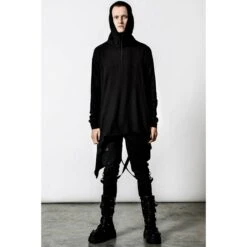 Unisex Sweater KILLSTAR - You Are Warped - Black -Fashionable street clothing warped sweater mens c x1602