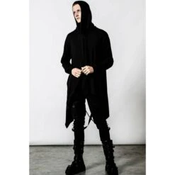 Unisex Sweater KILLSTAR - You Are Warped - Black -Fashionable street clothing warped sweater mens c x1604