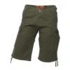 Men's Shorts WEST COAST CHOPPERS - CARGO - Olive Green -Fashionable street clothing wccbr115gn f lr