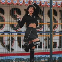 Women's Jumper KILLSTAR - Wretched -Fashionable street clothing wretched sweater c003