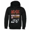 Men's Sweatshirt AC/DC - Wembley '79 - BLACK ECO - ROCK OFF 2 Men's Sweatshirt AC/DC - Wembley '79 - BLACK ECO - ROCK OFF -Fashionable street clothing ws011