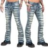 Men's Trousers (jeans) WORNSTAR - Bandage - Classic Blue -Fashionable street clothing wsgp bandb classic blue 0000007